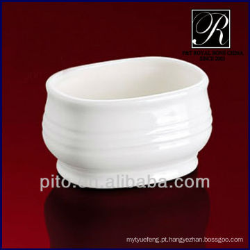 P &amp; T chaozhou facotry bacia de porcelana açúcar, pote de açúcar